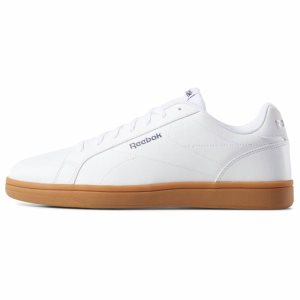 Adidasy Męskie Reebok Royal Complete Clean Białe/Granatowe PL 46OXRVB